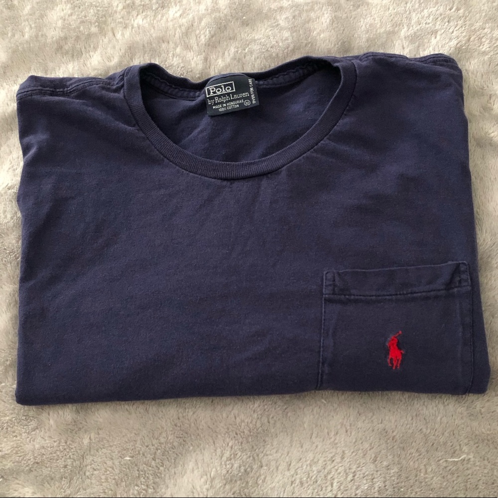 Polo By Ralph Lauren, Men’s Classic pocket crew-neck logo t-shirt